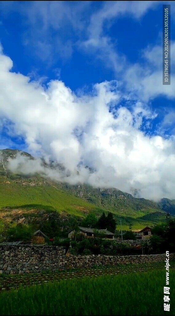 山水自然风景视频素材