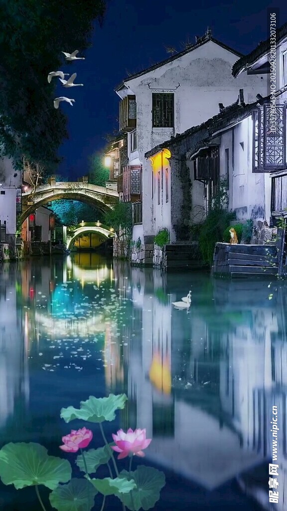 山水自然风景视频素材