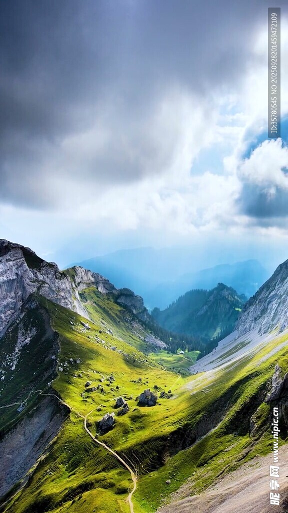 山水自然风景视频素材