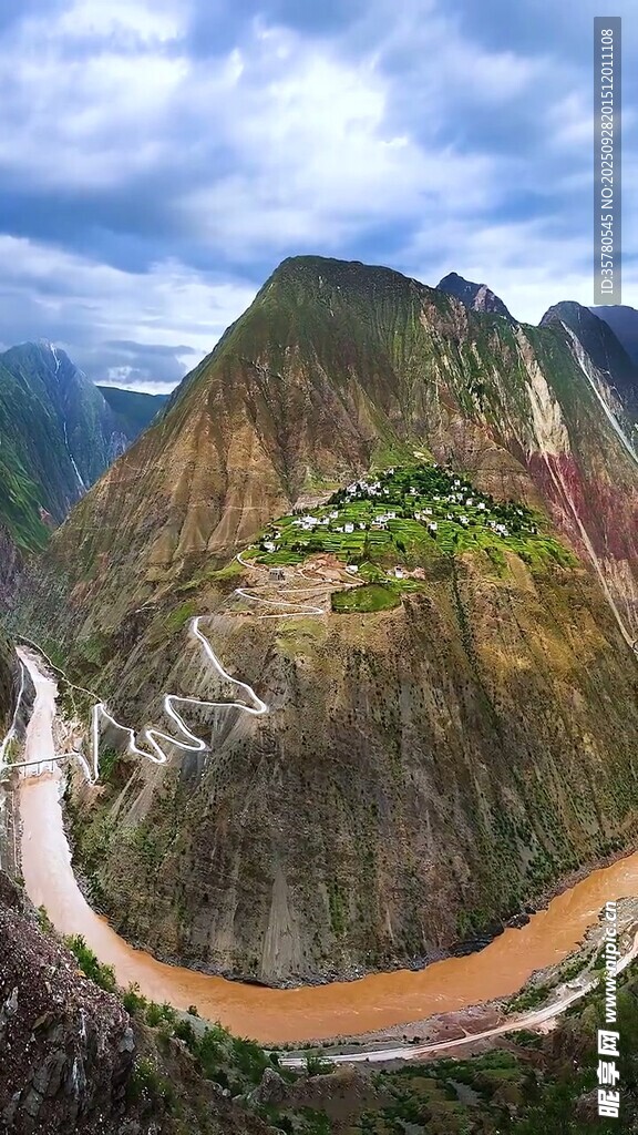 壮丽峡谷河流风光美景
