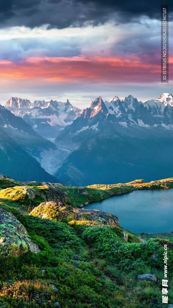 山水自然风景视频素材