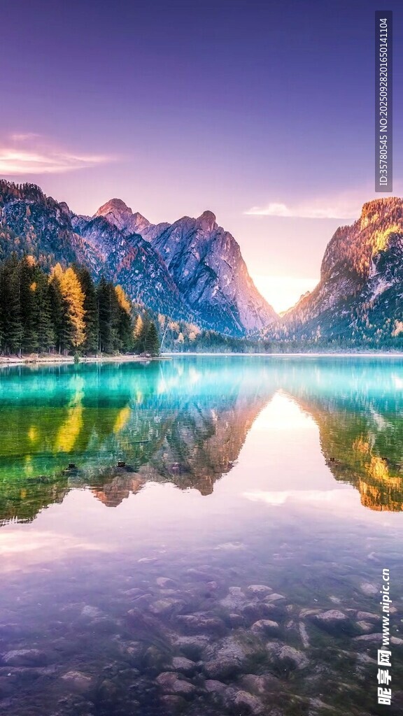 山水自然风景视频素材