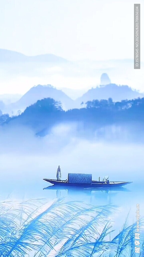 山水自然风景视频素材