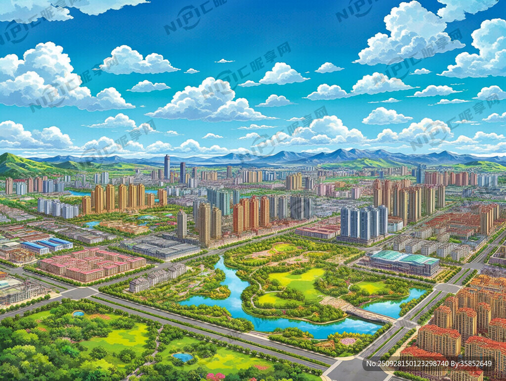 灵宝 城市美好生活