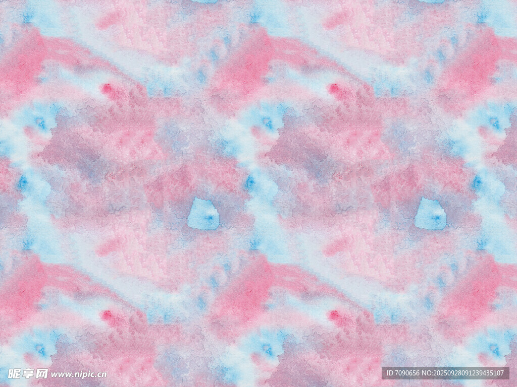 梦幻粉蓝渐变抽象纹理图案