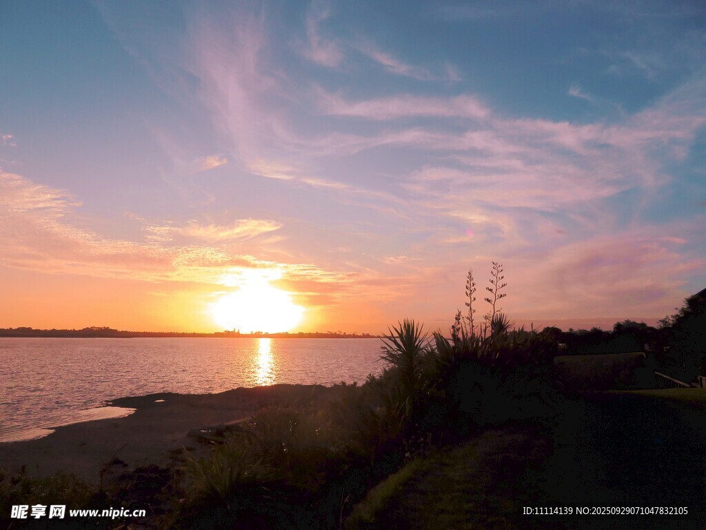海边日落美景