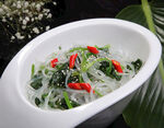 菠菜拌粉条