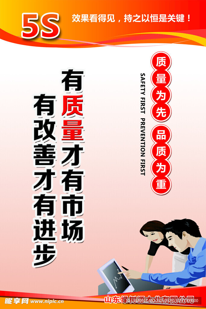 5S管理标语