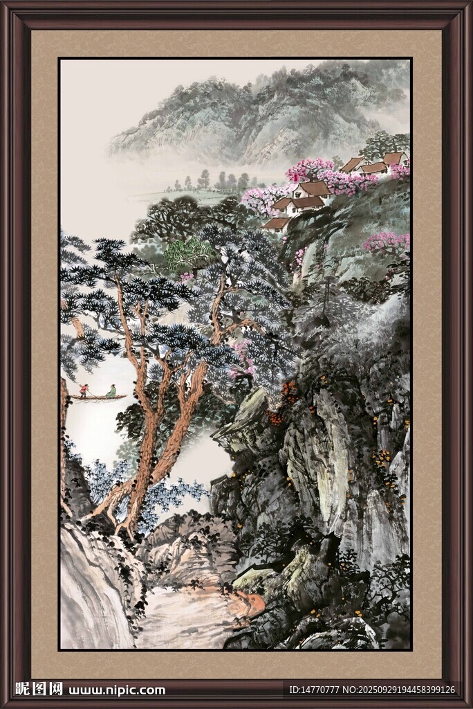 客厅山水画