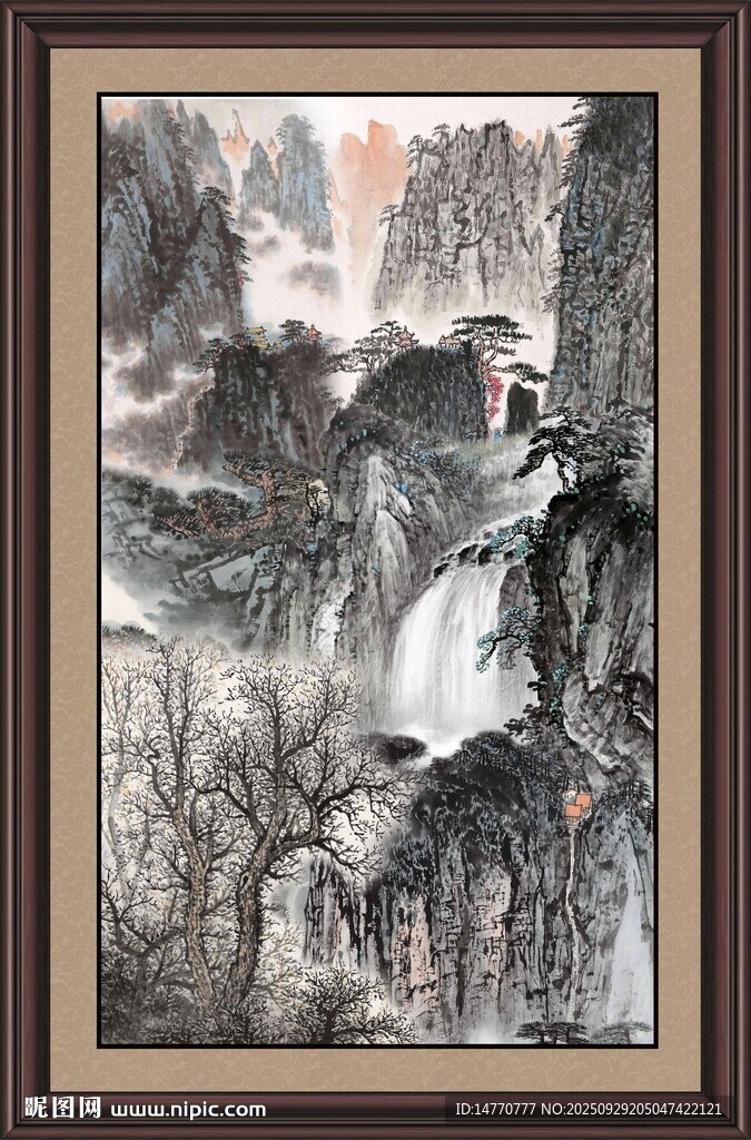 山水风景画 