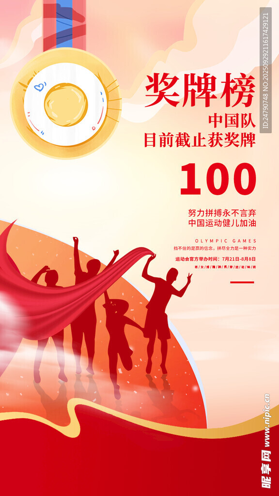 奖牌榜 