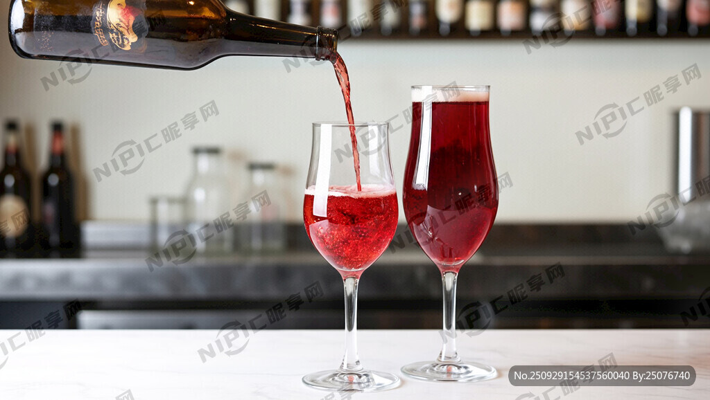草莓 精酿啤酒 红色啤酒