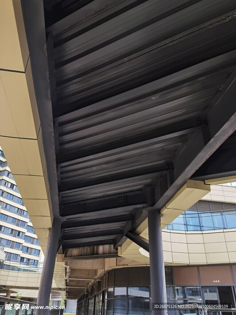 户外金属遮阳棚结构
