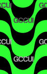 绿色波浪纹GCCI图案