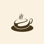 简约咖啡杯图标