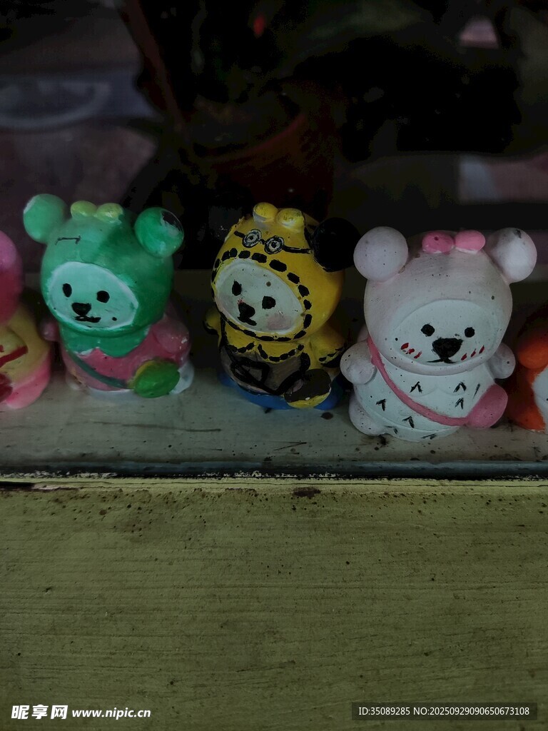 可爱卡通小玩偶摆件