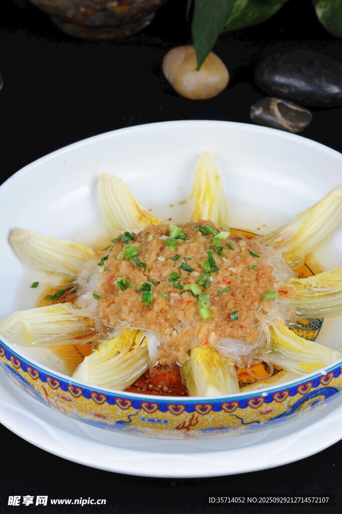 蒜蓉粉丝娃娃菜