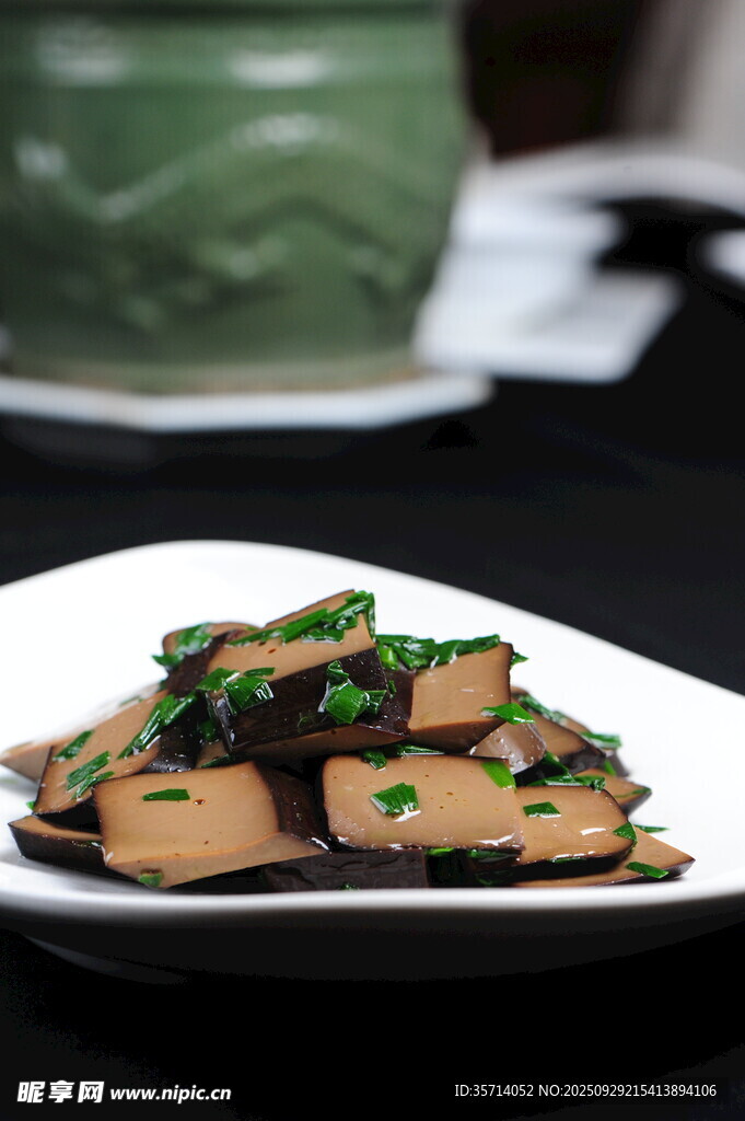 美味豆腐摆盘