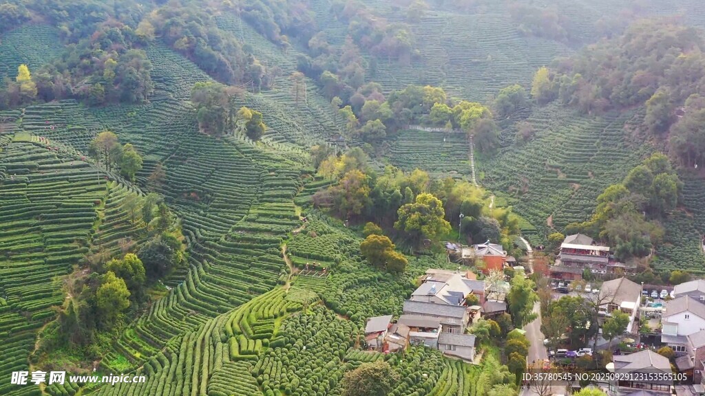 西湖旅游风景区拍航拍素材