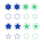 星形图案