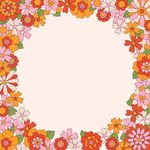 花卉边框