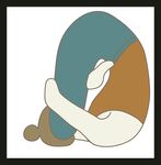 女子倒立瑜伽姿势展示