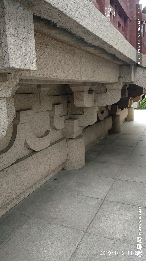 古建筑精美石雕细节