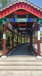 中式长廊建筑景观