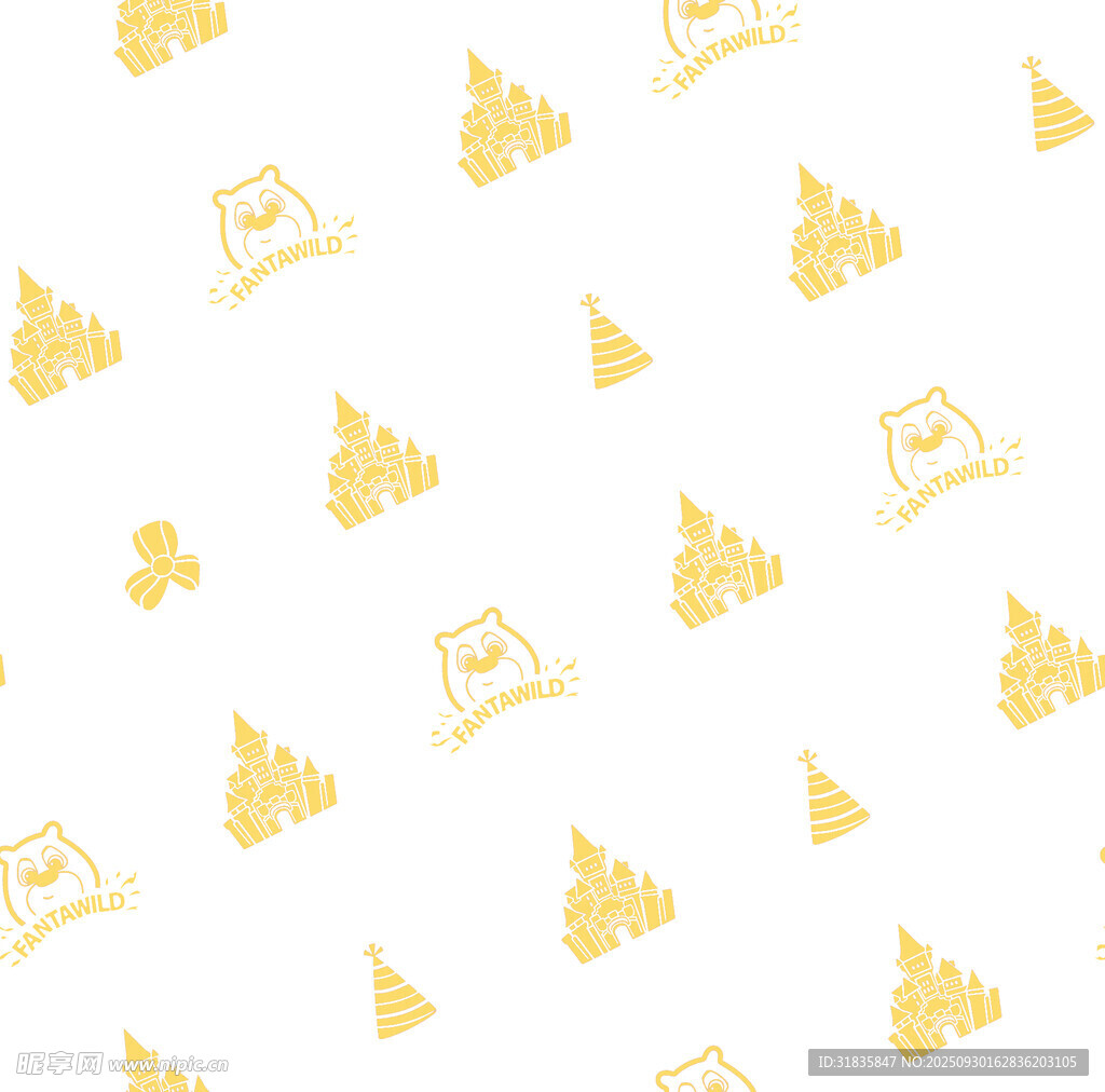 金色简约几何图案背景图