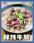鲜炖牛腩海报