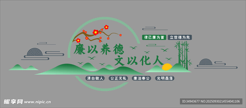 城市生态景观与环保标志