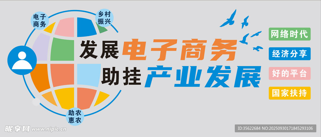 发展电子商务助挂产业发展