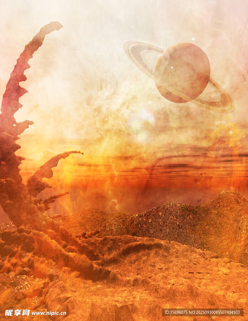 梦幻外星地貌与行星景观