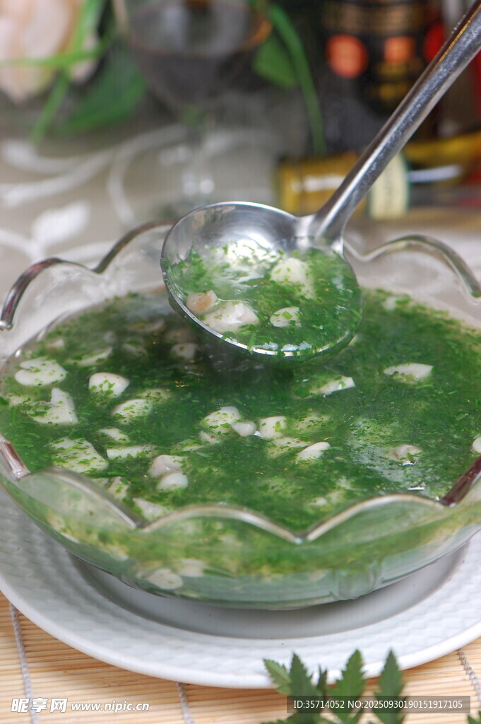 翡翠豆腐羹