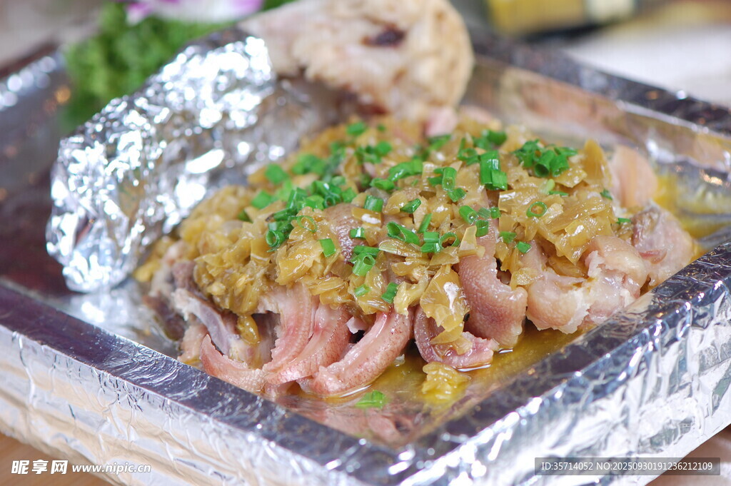 锡纸蒜蓉鸡肉