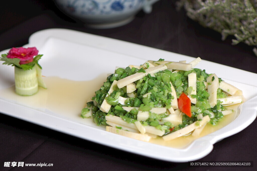 凉拌腐竹菜