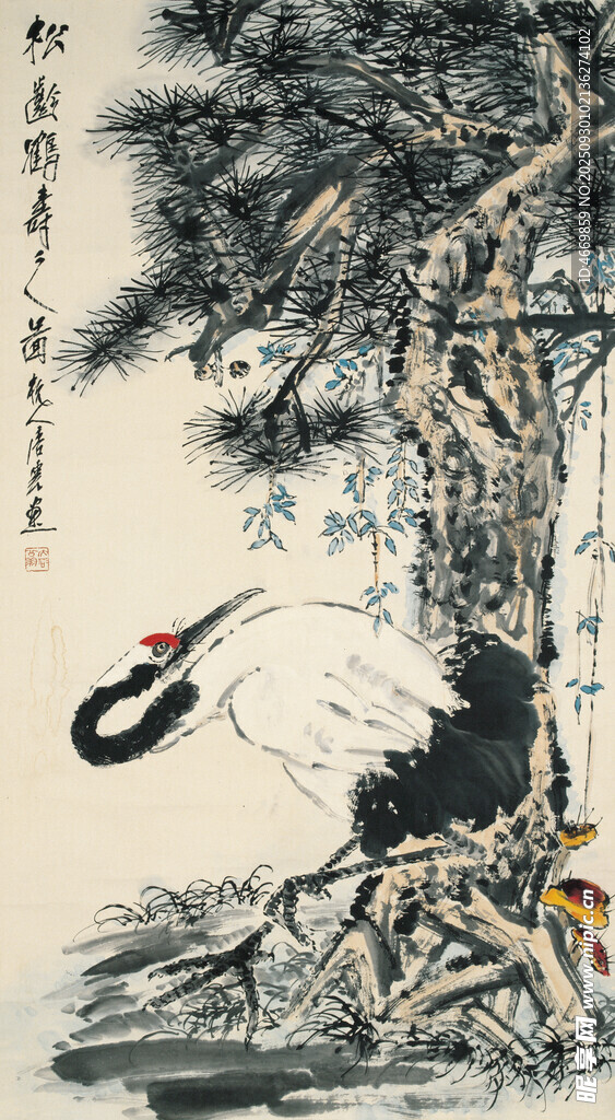 松鹤图