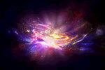 绚丽梦幻宇宙星云景象
