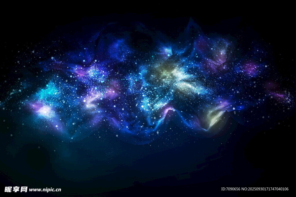 梦幻绚丽的宇宙星云景观