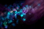 梦幻绚丽的宇宙星云景象