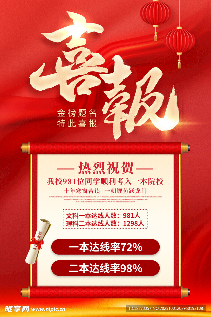 高考喜报