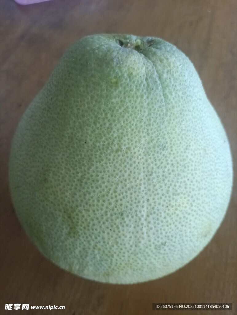青皮柚子特写