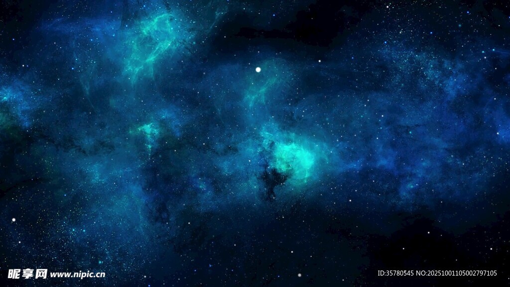 梦幻深邃的浩瀚星空
