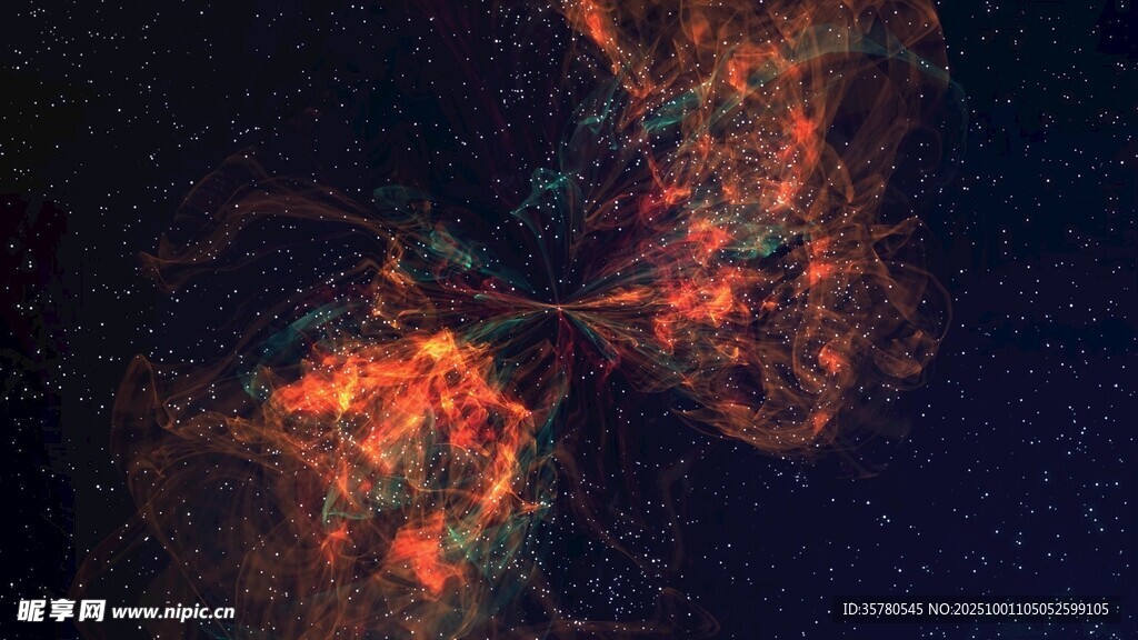 绚丽星云宇宙奇观