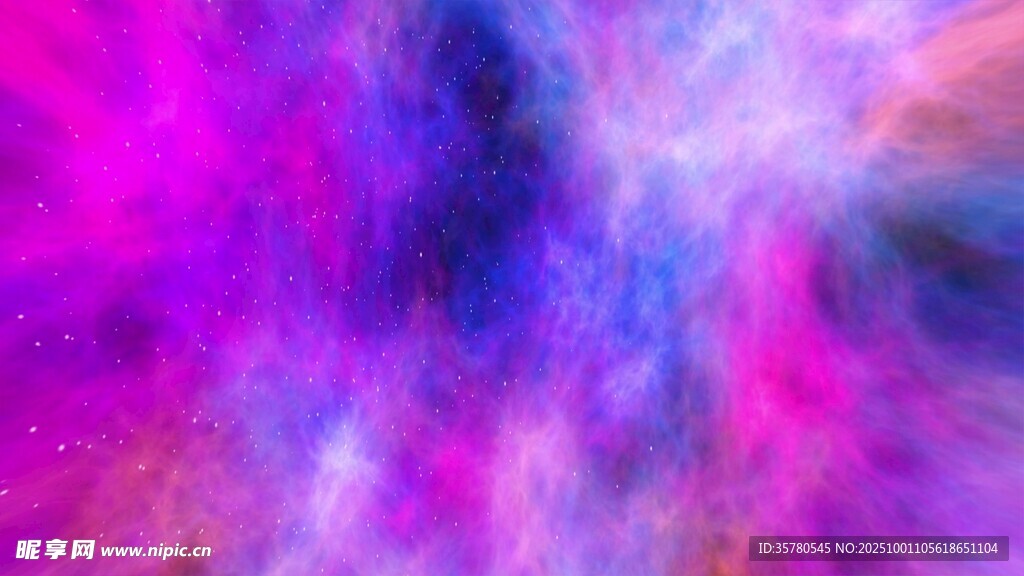星空宇宙太空粒子视频素材
