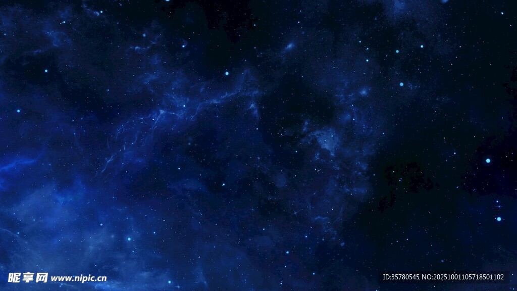 深邃梦幻的浩瀚星空