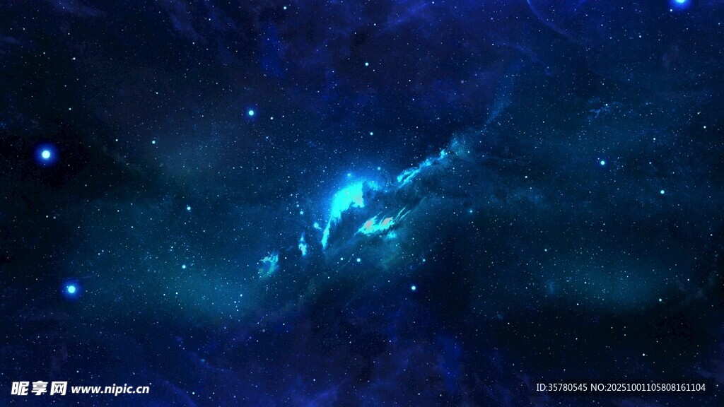 星空宇宙太空粒子视频素材