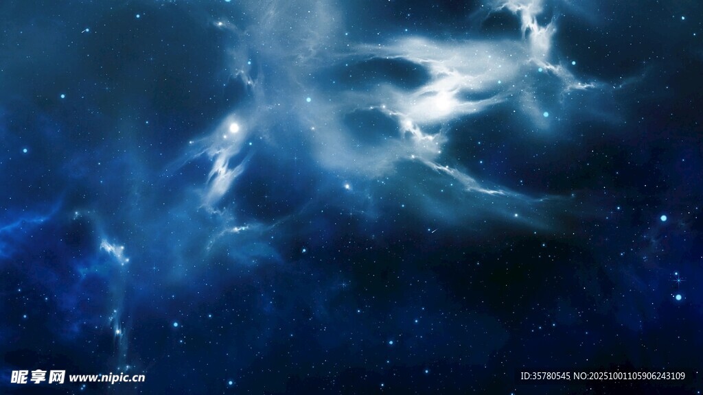 梦幻星空夜景