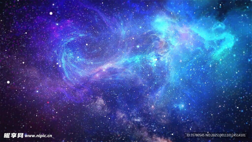 梦幻绚丽的星云宇宙景观