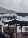 古亭雪景  中式建筑韵味浓